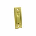Ives Commercial Solid Brass Pocket Door Bolt Satin Brass Finish 42B4
